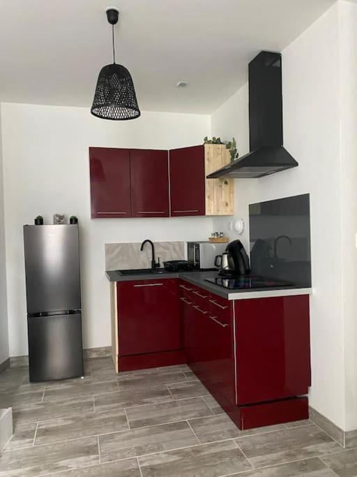 Appartement Centre Ville Saint-Amand-Mont-Rond エクステリア 写真